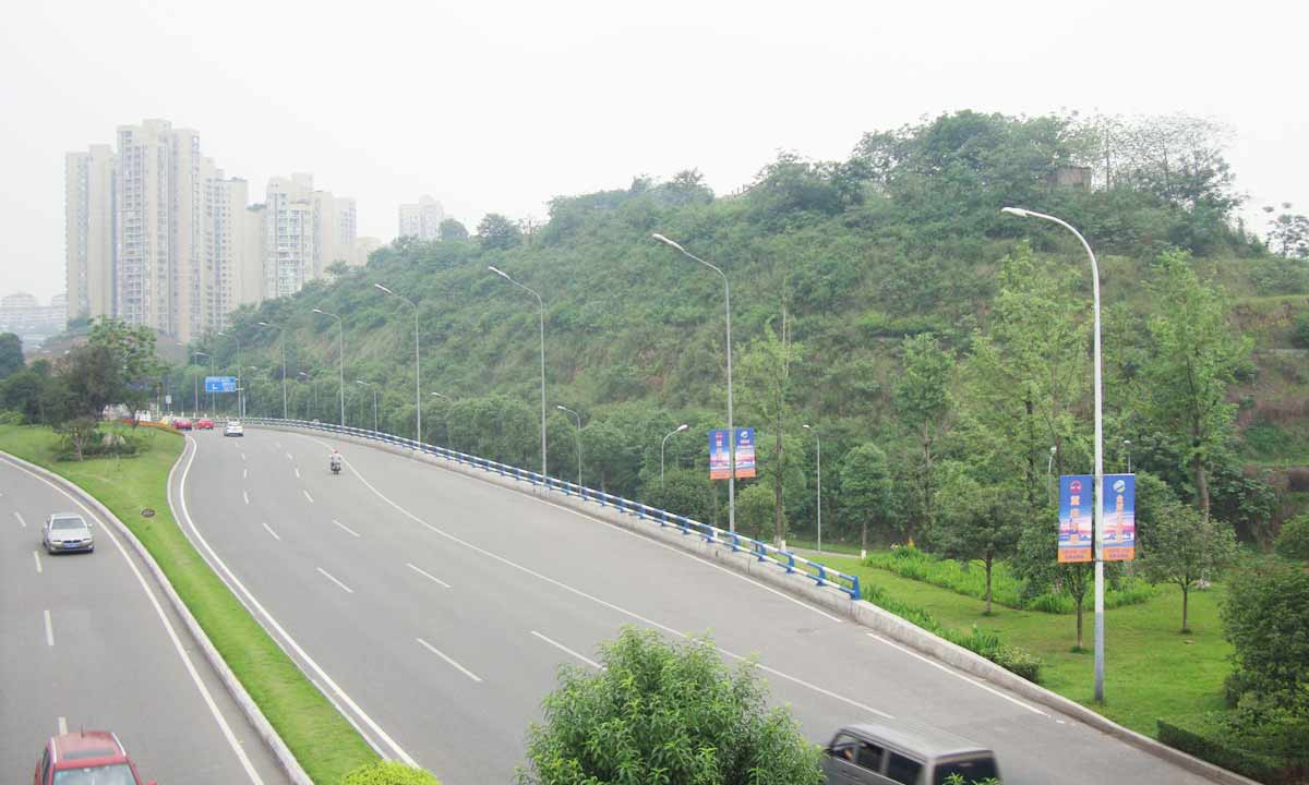 重慶嘉華大橋延伸段邊坡復綠工程